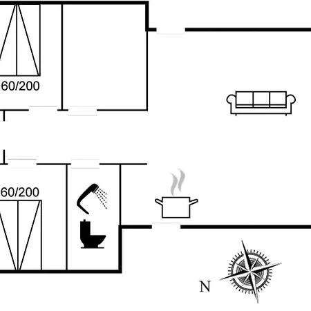 بيت للعطل Regnwald - 400m From The Sea By Interhome Løkken